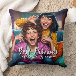 Best Friends Funny  Kudde