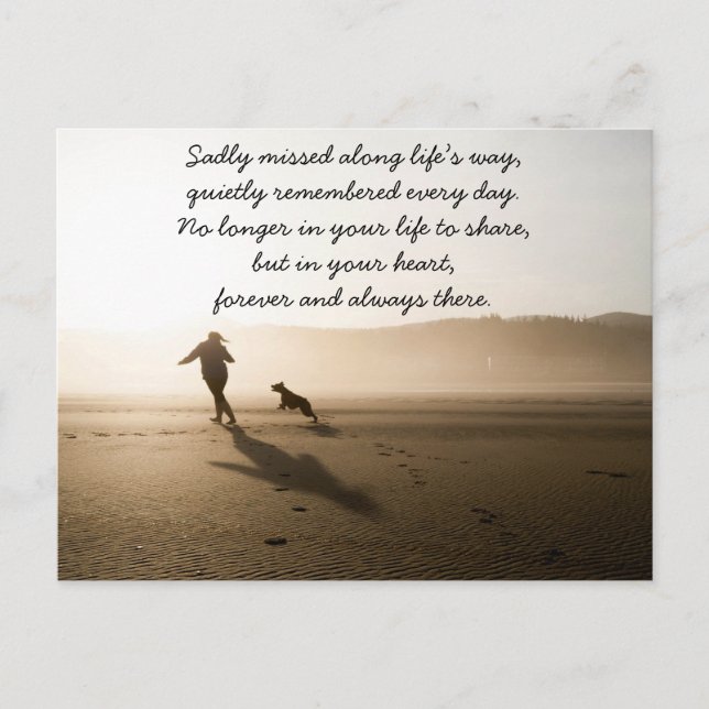 Best Friends Girl and Hund på Beach Vykort (Framsida)