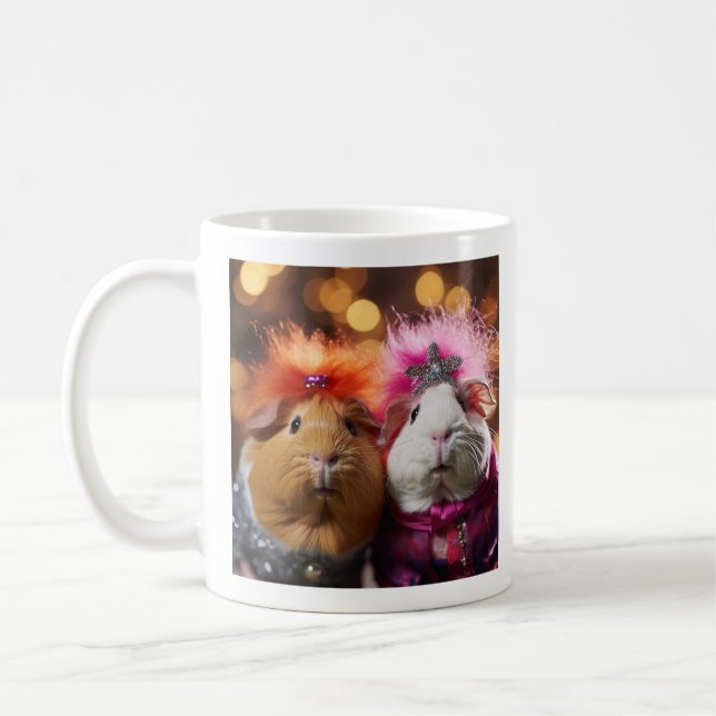 Best Friends Guinea Gris Coffee Mugg Version 2 (Vänster)