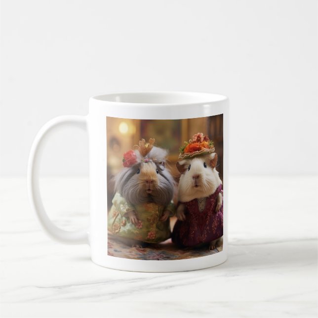 Best Friends Guinea Gris Coffee Mugg Version 3 (Vänster)