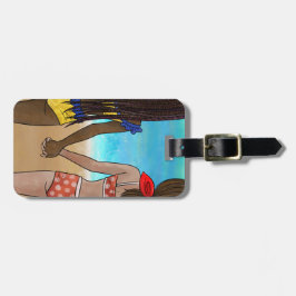 Best Friends Luggage Tag Bagagebricka
