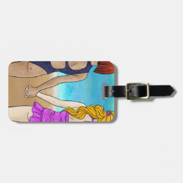 Best Friends Luggage Tag Bagagebricka