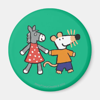 Best Friends Maisy och Dotty Hold Händer Magnet