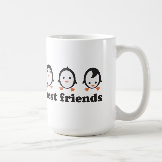 best friends - Pinguine Kaffemugg (Höger)