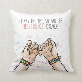 Best Friends Pinky Promise | DEKORATIV KUDDE