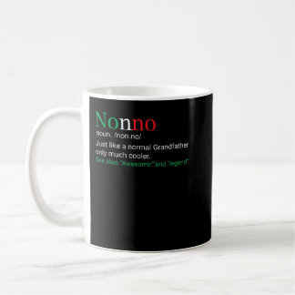 Best Funny Nonno Italiansk Grandfather Definition Kaffemugg