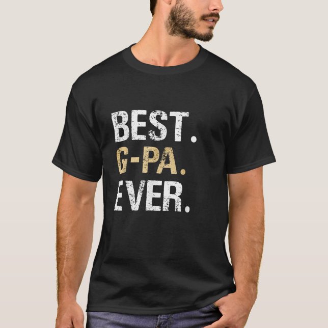 Best G Pa grafik G Pa Gift från Granddotters Gra T Shirt (Framsida)