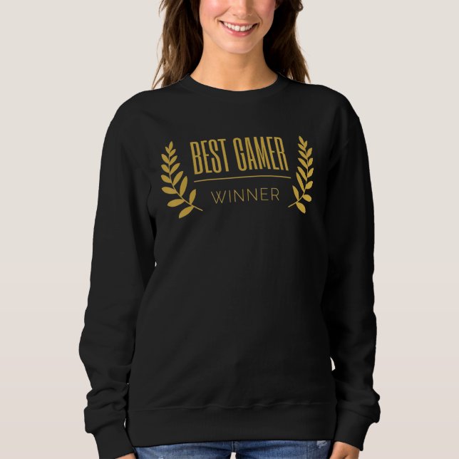 BEST GAMER WINNER T SHIRT (Framsida)