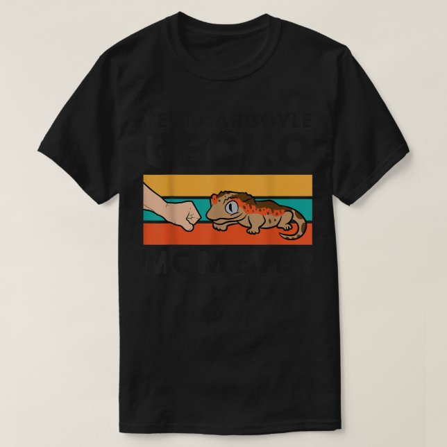 Best Gargoyle Gecko Mamma någonsin  T Shirt (Design framsida)
