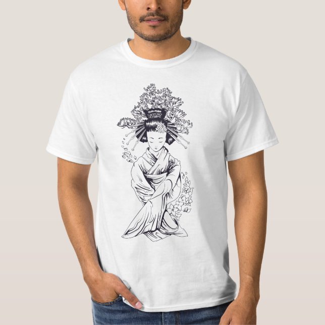 Best Geisha Ever T Shirt (Framsida)