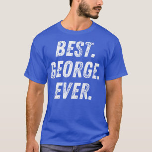 Best George någonsin Retro First Namn Gift T Shirt