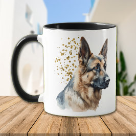 Best German Shepherd Hund Pappa Mugg