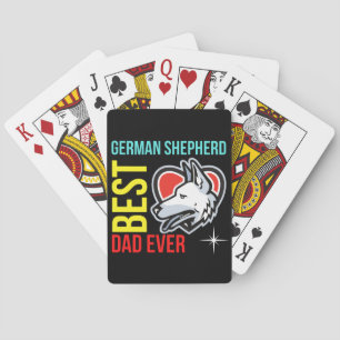 Best German Shepherd Pappa någonsin Casinokort