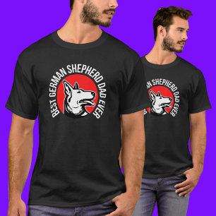 Best German Shepherd Pappa någonsin T Shirt