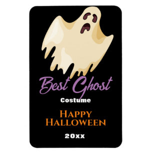 Best Ghost Costume w/ Ghost Halloween Award Award Magnet