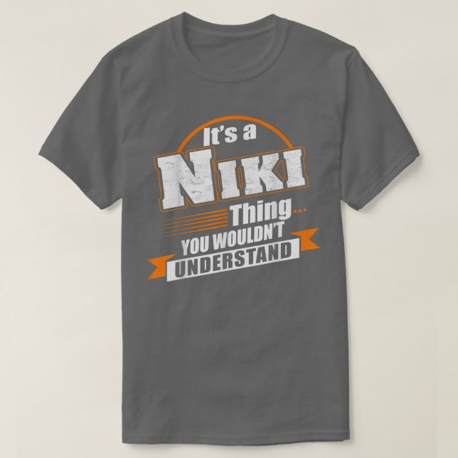 Best Gift For NIKI  NIKI Named  T Shirt (Design framsida)
