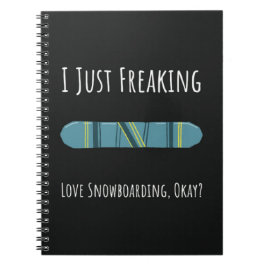 Best Gifts For Snowboarders Sport Winter Snowboard Anteckningsbok