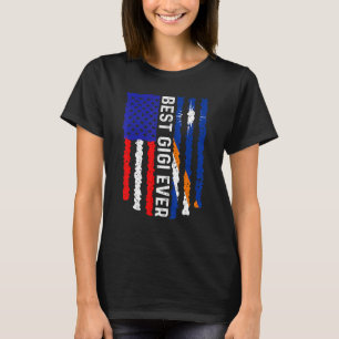 Best Gigi Aldris USA Marshall Islands Flagga Mor T Shirt