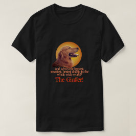 Best Ginger Hund T-Shirt