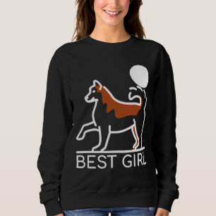 Best Girl Brown Husky T Shirt