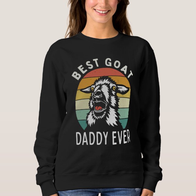 Best goat daddy ever fathers day farming rancher d t shirt (Framsida)