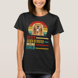 Best Golden Retriever Mamma någonsin Retro T Shirt