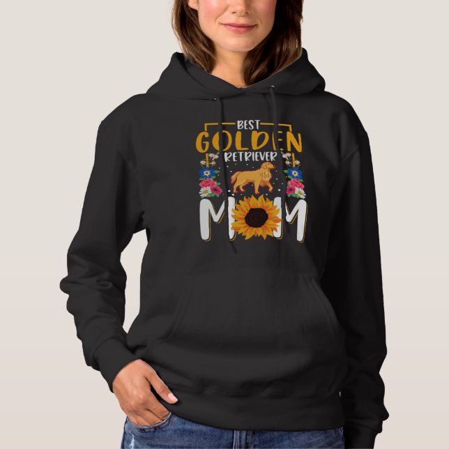 Best Golden Retriever Mom Ever T Shirt (Framsida)