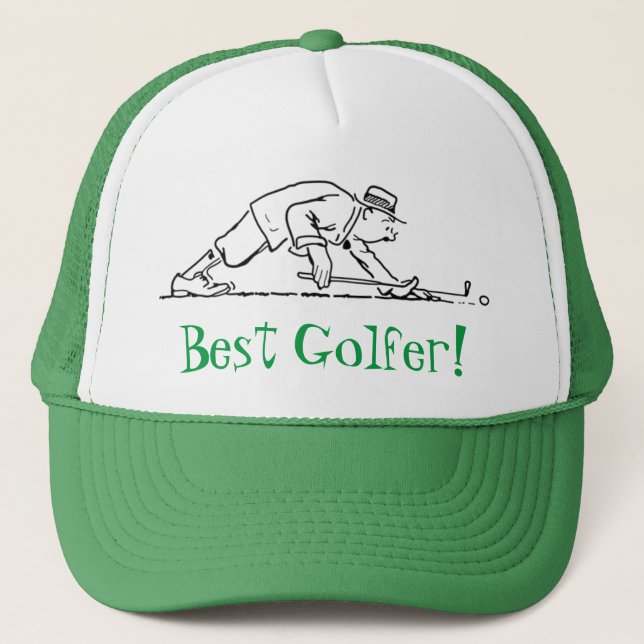Best Golfer Hat Keps (Framsida)