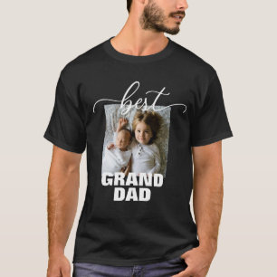 Best GRAND PAPPA Photo Fars dag T-Shirt
