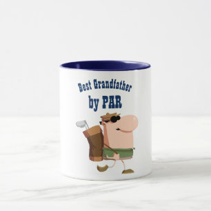 Best GRANDFATHER by PAR-Funny Golf Golfing Golfing Mugg