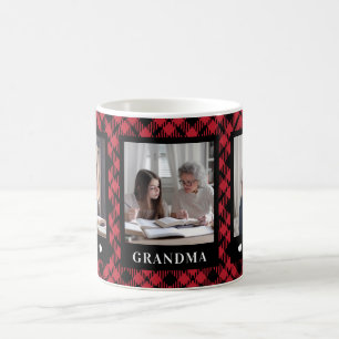 Best Grandma 3 Photo Diamond Buffalo Play Mugg