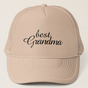 "Best Grandma Cap", Trendig Gift från mordotter. Keps