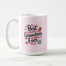Best grandma ever kaffemugg
