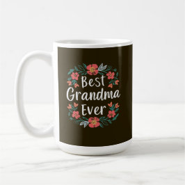 Best grandma ever kaffemugg