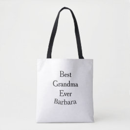 Best Grandma ever name date simple mothers day min Tygkasse