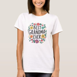 Best grandma ever t shirt