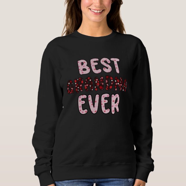 Best Grandma Ever T Shirt (Framsida)
