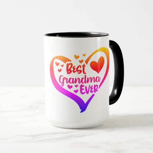 Best Grandma Mugg (Framsida höger)