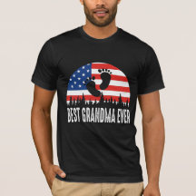 Best Grandma Now US Flagga