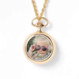 Best Grandma Personlig Photo Watch Armbandsur