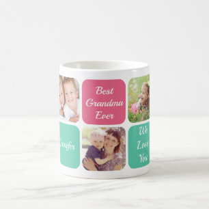 Best Grandma Photo Kaffemugg