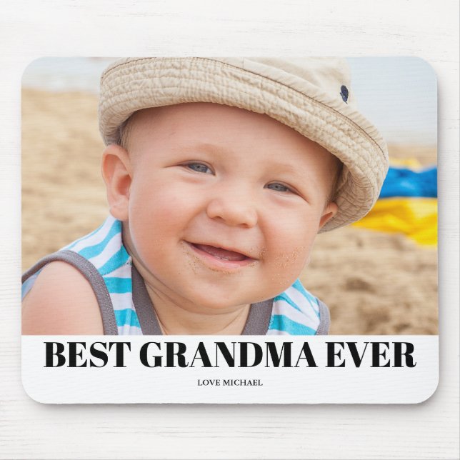 Best Grandma Photo Musmatta (Framsidan)
