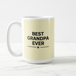 Best grandpa ever kaffemugg