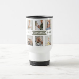 Best Grandpa Ever – Personalized Photos Travel Mug Resemugg