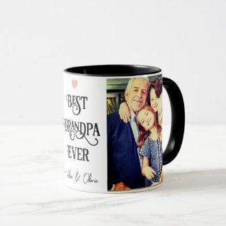 Best Grandpa Photo Mugg