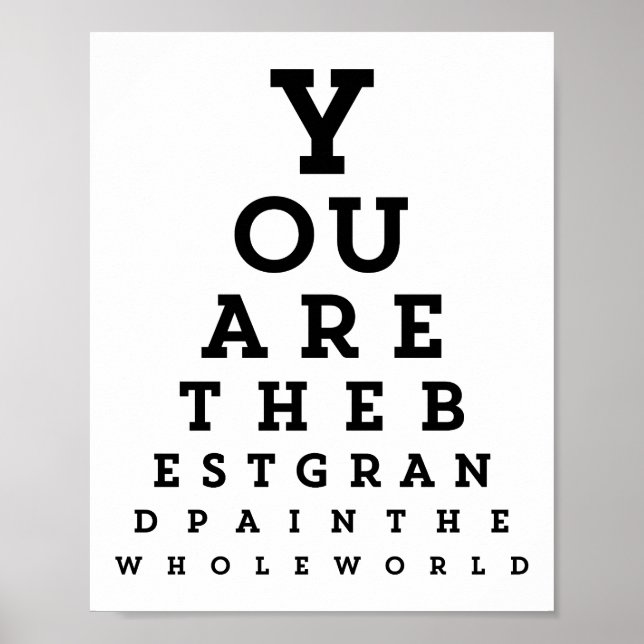 Best Grandpa Typography | Poster diagram (Framsidan)