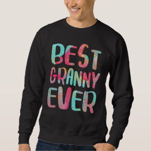 Best Granny All Funny Mors dag Lång Ärmad Tröja