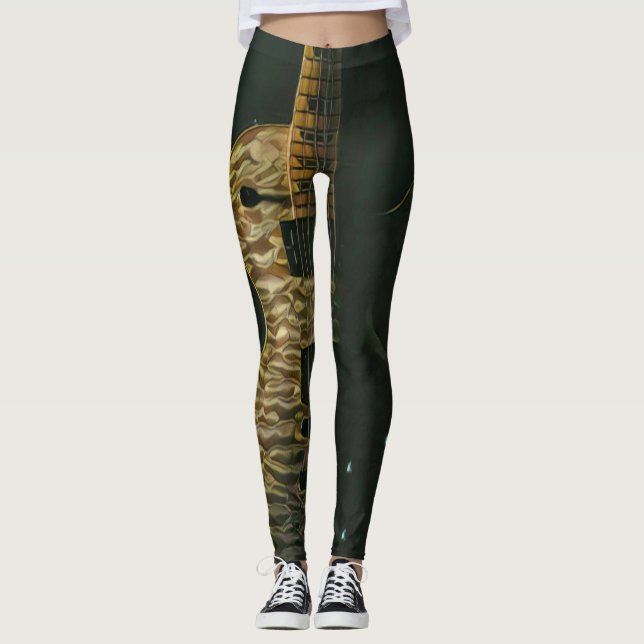 Best guitarist ever leggings (Framsida)