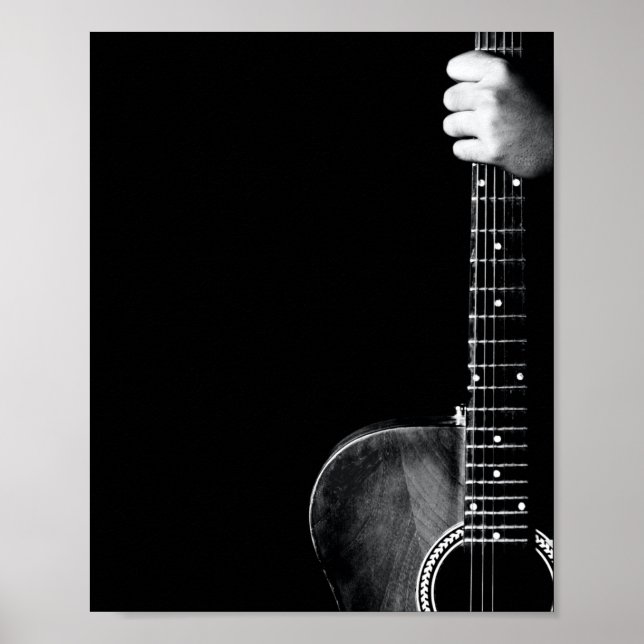 Best Guitarist Gift Poster (Framsidan)