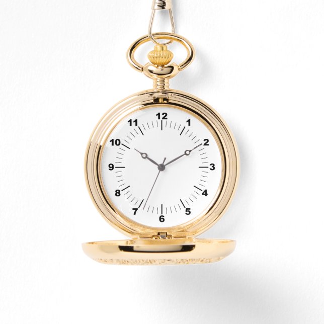 BEST. Guld Pocket Watch - Personlig ⌚ Armbandsur (Framsida)